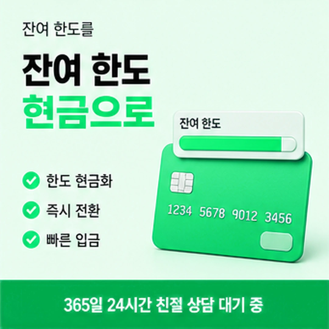 다음머니 현금 카드깡 전체 그림 안내 배너